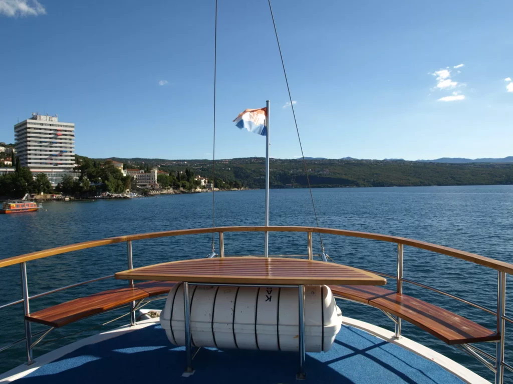 Kalipsa uitzicht zonnige dag