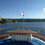 Kalipsa uitzicht zonnige dag