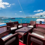 Mondlicht sonniger Tag