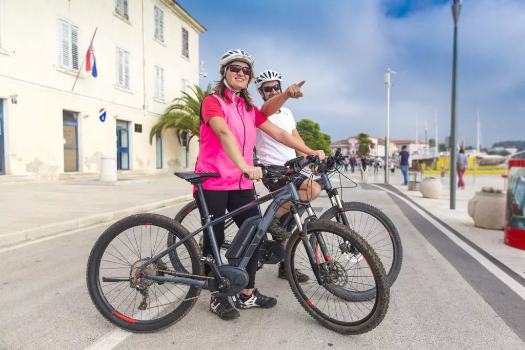 Opatija und Fahrrad