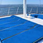Sonnendeck motorsegler romantica premium schiff inselhuepfen kroatien
