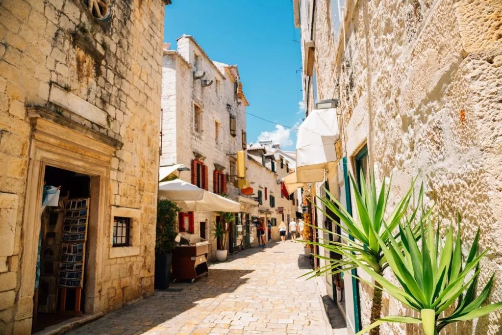 Streets of trogir